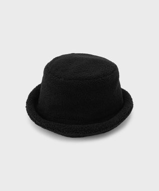 GRACE CONTINENTAL Ferrucio Vecchi ボアハット ブラック