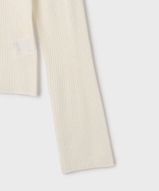 GRACE CONTINENTAL バイカラーリブニットトップ キナリ