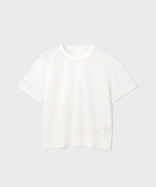 GRACE CONTINENTAL ブライトシアーニットトップ ホワイト