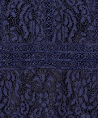 GRACE CONTINENTAL 【オンライン限定ドレス】Cherbourg ネイビー