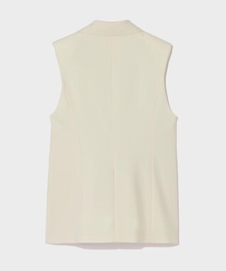 GRACE CONTINENTAL トリアセテーラードジレ キナリ