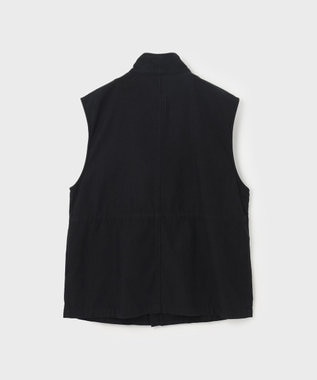 GRACE CONTINENTAL ビジューアーミーベスト ブラック