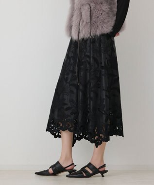 GRACE CONTINENTAL 【イベント店舗・ONLINE STORE先行アイテム】カットワークスカート