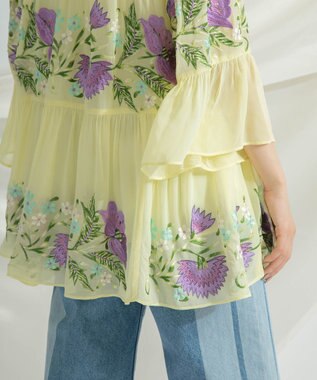 刺繍ギャザートップ / GRACE CONTINENTAL | GRACE CONTINENTAL