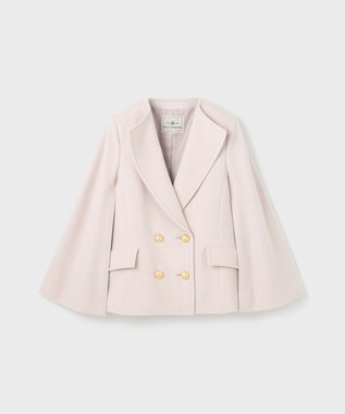 GRACE CONTINENTAL ウールケープジャケット ベージュ