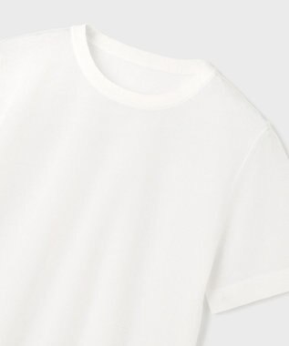 GRACE CONTINENTAL ブライトシアーニットトップ ホワイト