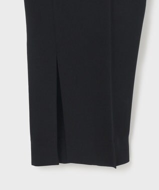 GRACE CONTINENTAL インサイドスリットスリムパンツ ブラック