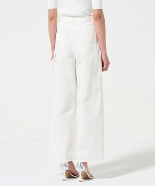 GRACE CONTINENTAL ペインターデニムパンツ ホワイト