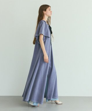 GRACE CONTINENTAL ピグメントワンピース ブルー