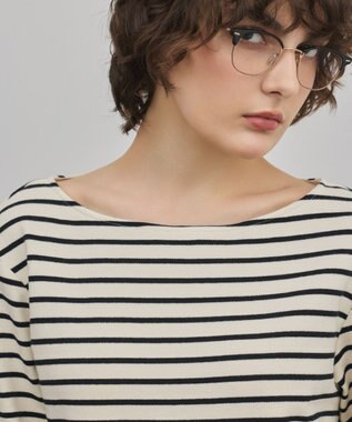 GRACE CONTINENTAL タフタフリルカットトップ バイカラー