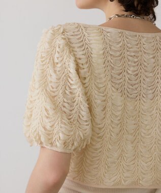 GRACE CONTINENTAL レーススカラトップ キナリ