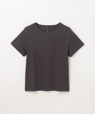 GRACE CONTINENTAL フライスコンパクトトップ チャコール