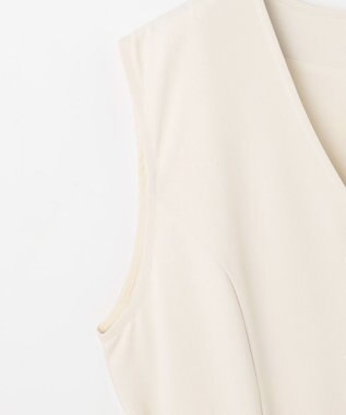 GRACE CONTINENTAL ベルト付ジャンパースカート キナリ