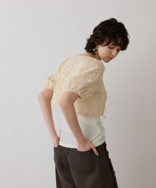 GRACE CONTINENTAL レーススカラトップ キナリ