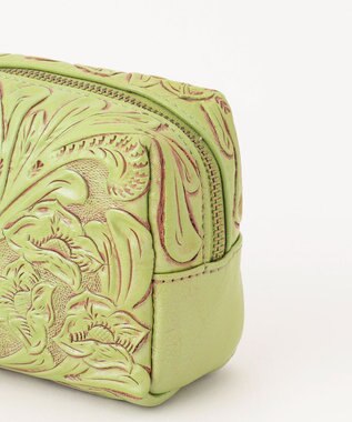 GRACE CONTINENTAL cp_SquarePouch ライトグリーン