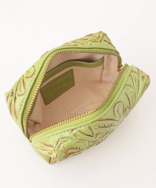 GRACE CONTINENTAL cp_SquarePouch ライトグリーン