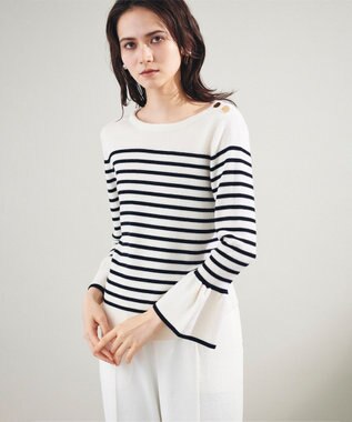 グレース コンチネンタル ダイアグタム 袖口フレア カットソー