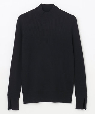 GRACE CONTINENTAL メリノウールリブトップ ブラック