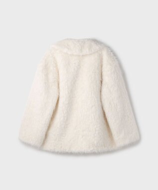 GRACE CONTINENTAL フェイクファーPコート キナリ