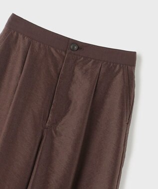 GRACE CONTINENTAL ブライトシアーパンツ ブラウン