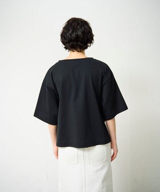 GRACE CONTINENTAL プリントトップ ブラック