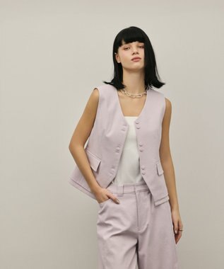 GRACE CONTINENTAL ドライオックスジレ ラベンダー