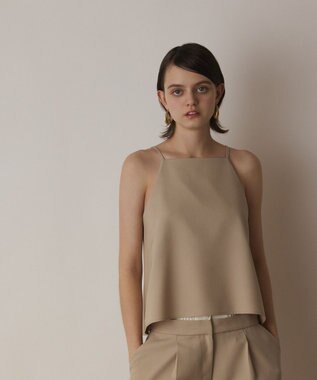 GRACE CONTINENTAL キャミ付レイヤードパンツ ベージュ