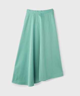 GRACE CONTINENTAL イレギュラーフレアスカート グリーン