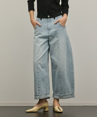 GRACE CONTINENTAL クロップトバレルパンツ