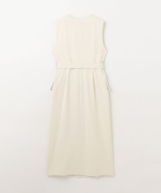 GRACE CONTINENTAL ベルト付ジャンパースカート キナリ