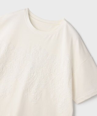 GRACE CONTINENTAL レースTシャツ ホワイト