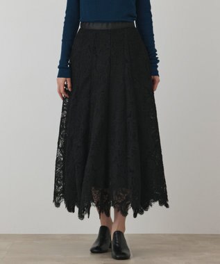 GRACE CONTINENTAL レースフレアスカート