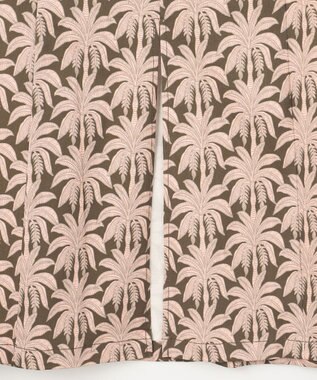 GRACE CONTINENTAL パームモチーフカーゴスカート カーキ