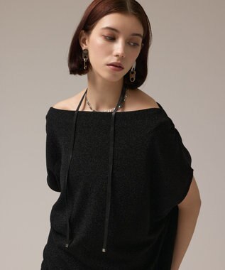 GRACE CONTINENTAL リボンチョーカー シルバー