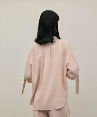 GRACE CONTINENTAL ロールアップスリーブトップス ピンク