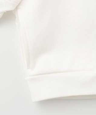 カットワークパフ袖パーカー / GRACE CONTINENTAL | GRACE CONTINENTAL 