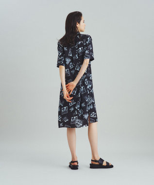 グレースコンチネンタル　フォトプリントシャツドレス フォトプリントシャツドレス / GRACE CONTINENTAL | GRACE