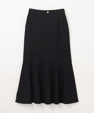 GRACE CONTINENTAL ミディマーメイドスカート ブラック