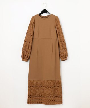 パフ刺繍ワンピース グレースコンチネンタル｜ファッション 