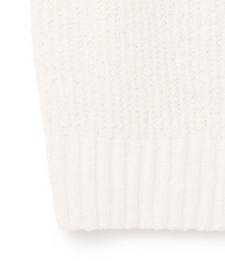 GRACE CONTINENTAL バイカラーニットノースリーブ ホワイト