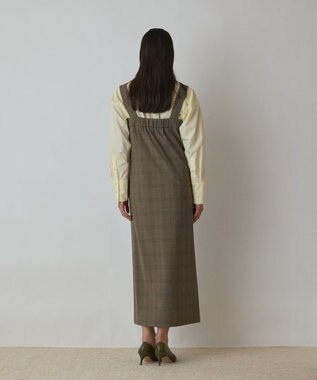 GRACE CONTINENTAL スーツ地ジャンパ－スカート マルチ