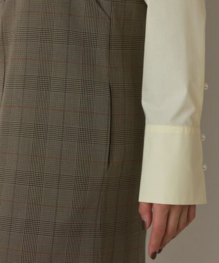 GRACE CONTINENTAL スーツ地ジャンパ－スカート マルチ