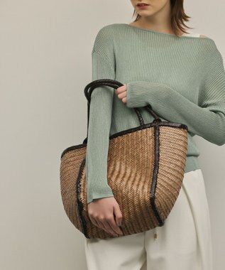 GRACE CONTINENTAL VIPERA THE　LABEL メッシュトートBAG キナリ