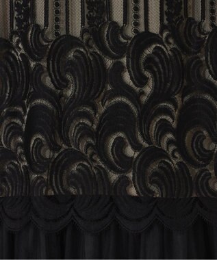 GRACE CONTINENTAL アールデコレースドレス ブラック