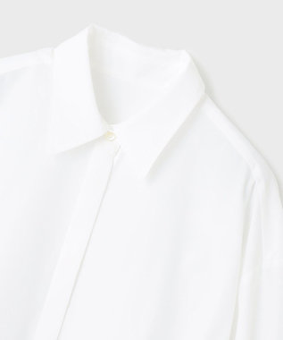 GRACE CONTINENTAL 2WAYシャツブラウス ホワイト