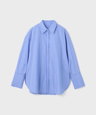 GRACE CONTINENTAL 2WAYシャツブラウス ストライプ