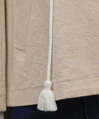 GRACE CONTINENTAL タッセル付レースカラー キナリ