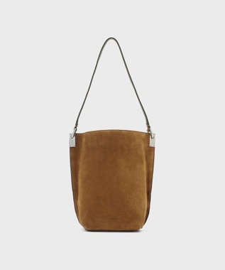 GRACE CONTINENTAL ORSETTO RACCOLTO BAG ブラウン