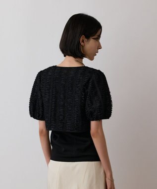 GRACE CONTINENTAL レーススカラトップ ブラック