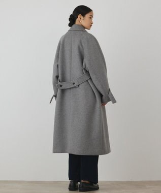 GRACE CONTINENTAL ショートビーバーコート グレー
